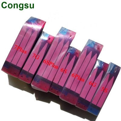 Congsu 100pcs Battery Adhesive Sticker For Iphone 6 6s Plus 7 7plus Double Tape Pull Trip Glue Replacement Parts